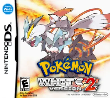 Pokemon - White Version 2 (USA, Europe) (NDSi Enhanced) box cover front